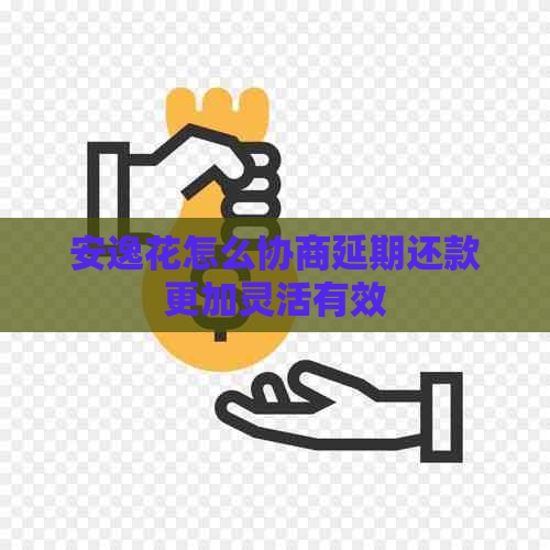 安逸花怎么协商延期还款更加灵活有效