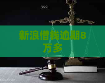 新浪借钱逾期8万多