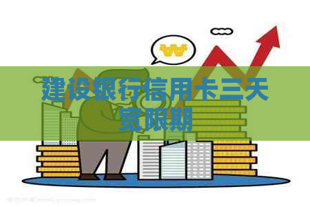 建设银行信用卡三天宽限期