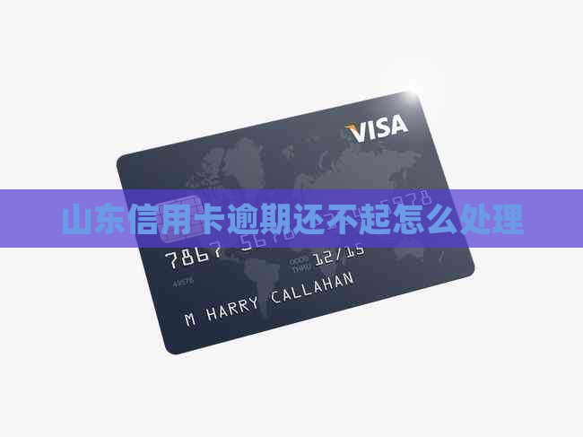 山东信用卡逾期还不起怎么处理