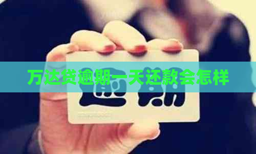 万达贷逾期一天还款会怎样