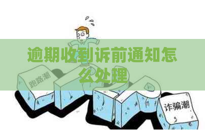 逾期收到诉前通知怎么处理