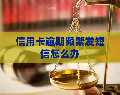 信用卡逾期频繁发短信怎么办