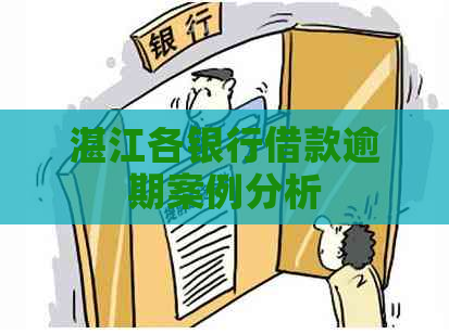 湛江各银行借款逾期案例分析