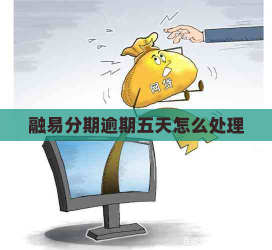 融易分期逾期五天怎么处理
