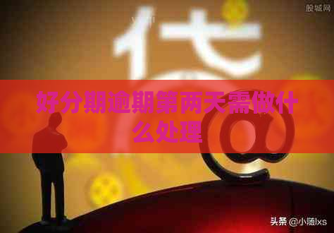 逾期第两天需做什么处理
