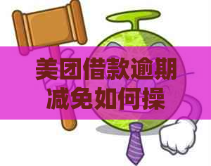 美团借款逾期减免如何操作