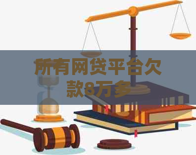 所有网贷平台欠款8万多