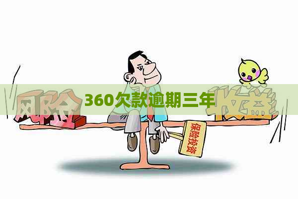360欠款逾期三年