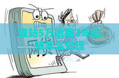 钱站5万逾期2年应该怎么处理