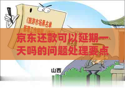 京东还款可以延期一天吗的问题处理要点及条件
