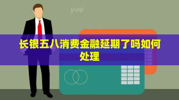 长银五八消费金融延期了吗如何处理