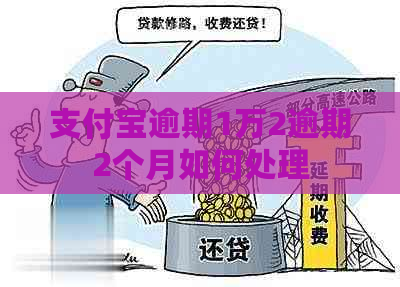 支付宝逾期1万2逾期2个月如何处理