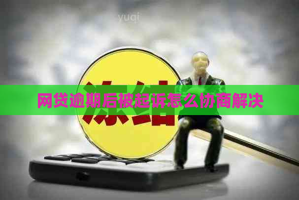 网贷逾期后被起诉怎么协商解决