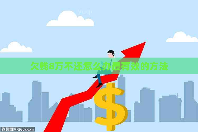 欠钱8万不还怎么办最有效的方法
