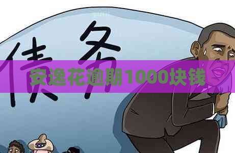 安逸花逾期1000块钱