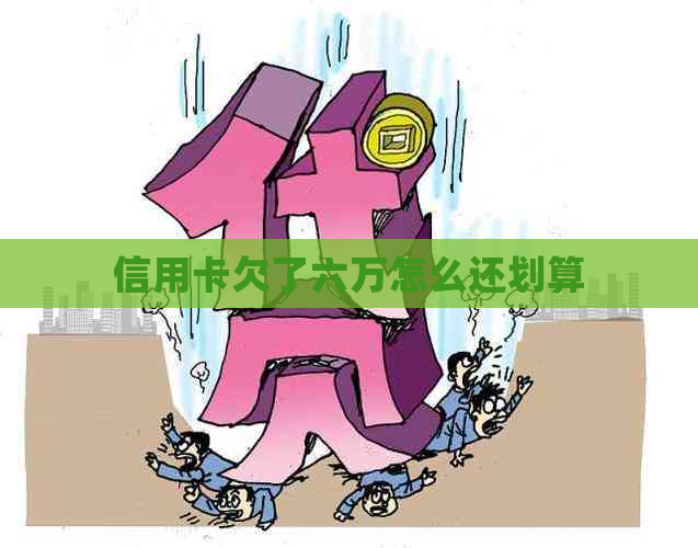 信用卡欠了六万怎么还划算