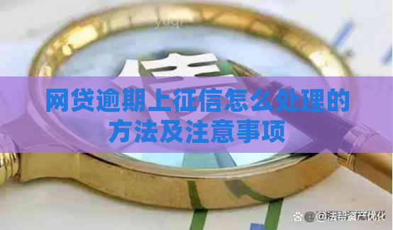 网贷逾期上怎么处理的方法及注意事项