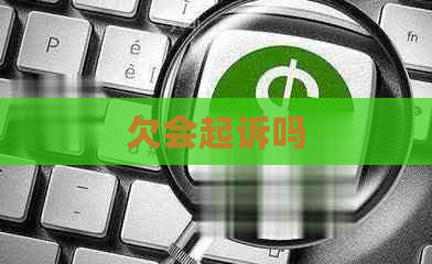 欠会起诉吗