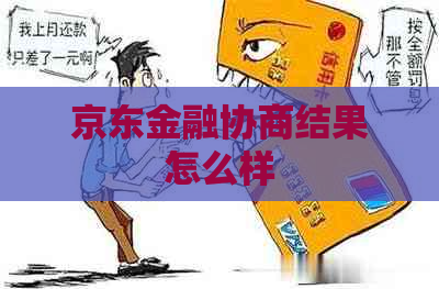 京东金融协商结果怎么样