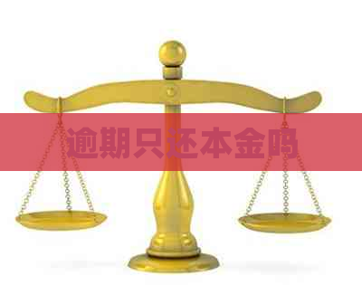 逾期只还本金吗
