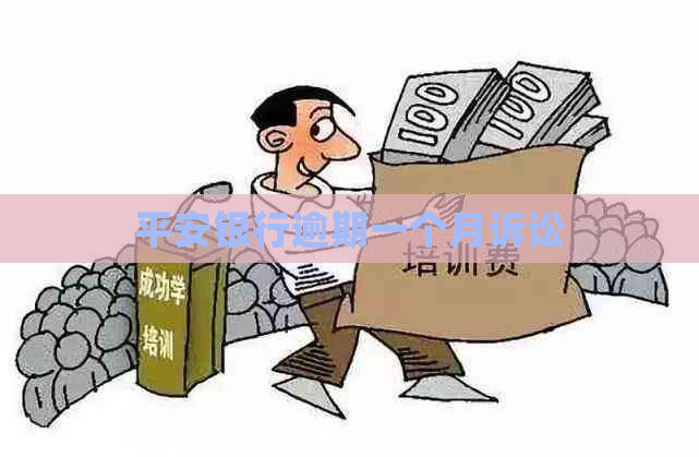 平安银行逾期一个月诉讼