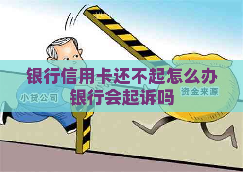 银行信用卡还不起怎么办银行会起诉吗