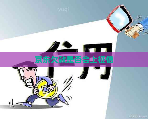京东欠款是否会上