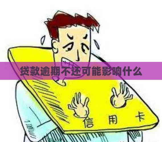 贷款逾期不还可能影响什么