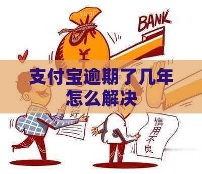支付宝逾期了几年怎么解决