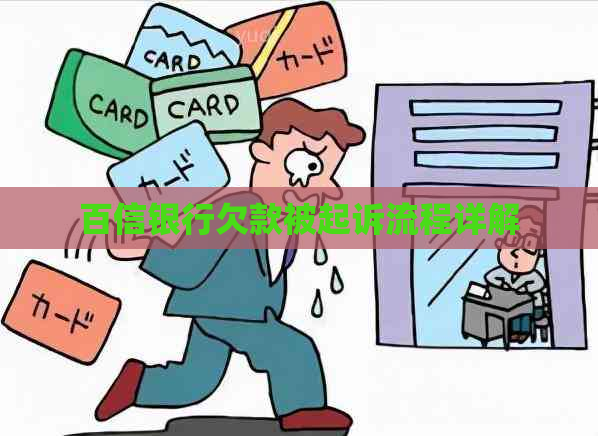 百信银行欠款被起诉流程详解