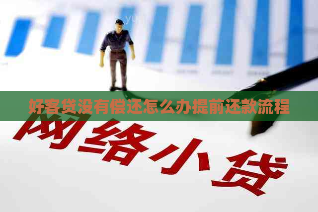 好客贷没有偿还怎么办提前还款流程