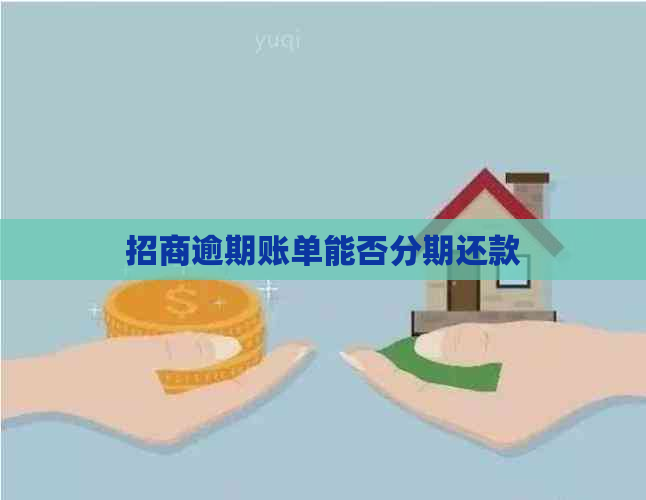 招商逾期账单能否分期还款
