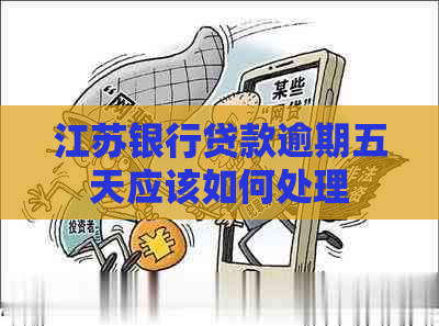 江苏银行贷款逾期五天应该如何处理