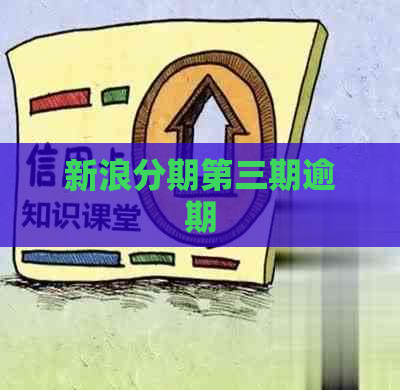 新浪分期第三期逾期