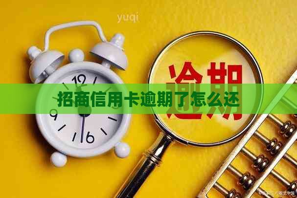 招商信用卡逾期了怎么还