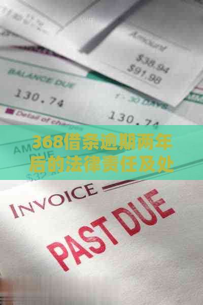 368借条逾期两年后的法律责任及处理方式