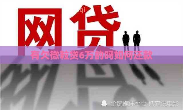 有欠微粒贷6万的吗如何还款