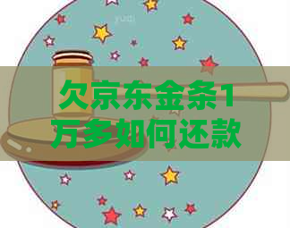 欠京东金条1万多如何还款