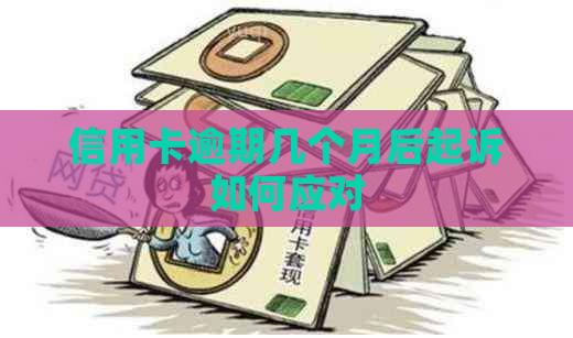 信用卡逾期几个月后起诉如何应对
