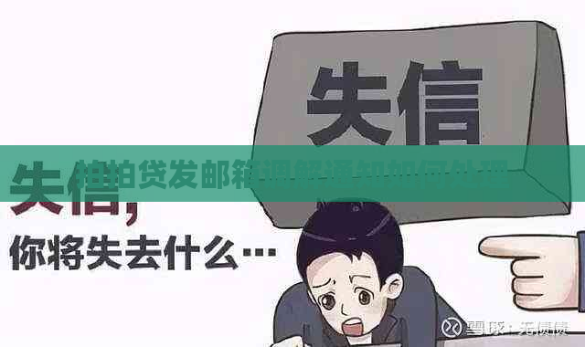 发邮箱调解通知如何处理