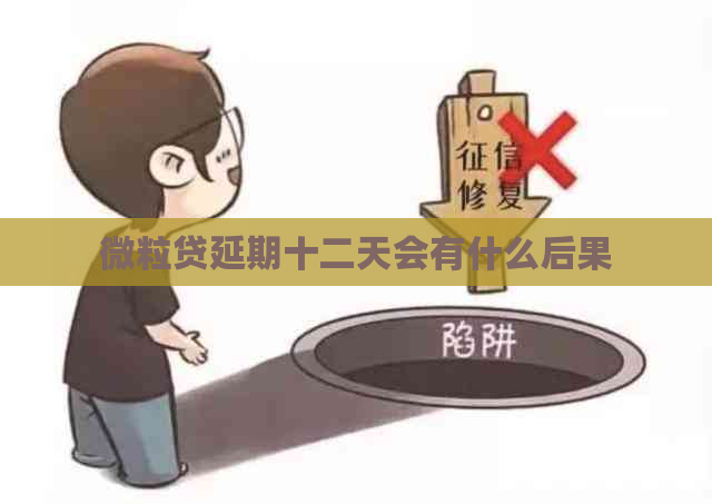 微粒贷延期十二天会有什么后果