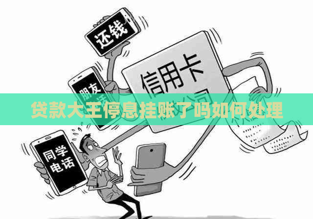 贷款大王停息挂账了吗如何处理