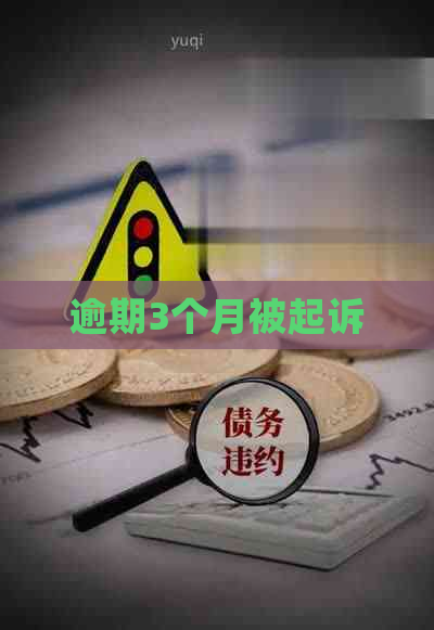 逾期3个月被起诉