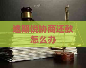 逾期说协商还款怎么办