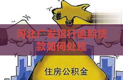 河北广发银行逾期贷款如何处理