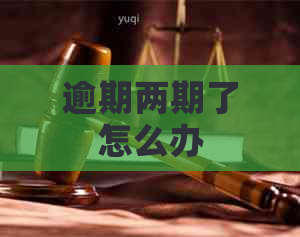 逾期两期了怎么办