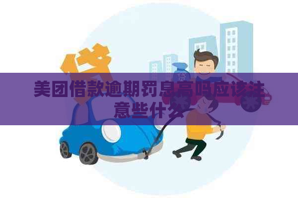 美团借款逾期罚息高吗应该注意些什么