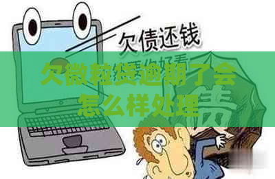 欠微粒贷逾期了会怎么样处理