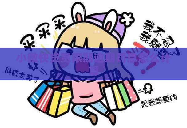小微快贷宽限期逾期罚息怎么计算